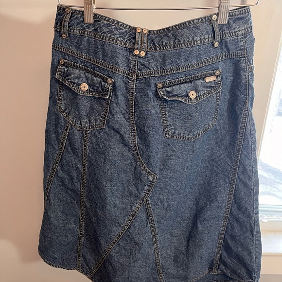 Vintage Y2K Point Zero Denim Skirt - Picture 5 of 7